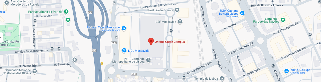 Mapa Oriente Green Campus